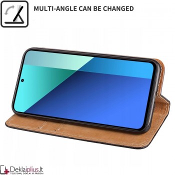 Telone grynos odos dėklas - juodas (Xiaomi Redmi Note 13 4G)